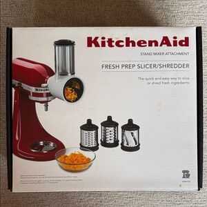 KitchenAid Red Fresh Prep Slicer/Shredder Attachment